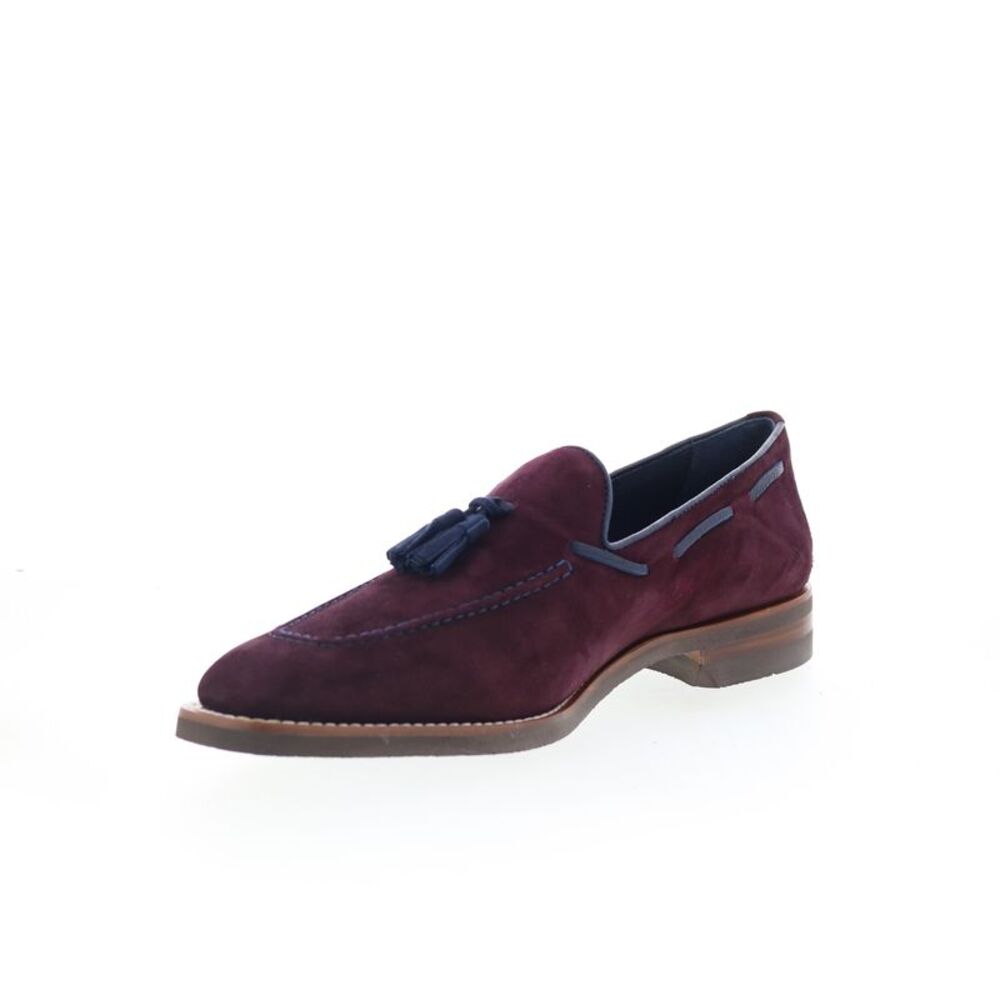 Zelli Italia Mens Carmen Burgundy Shoes (NWT) - Picture 4 of 7